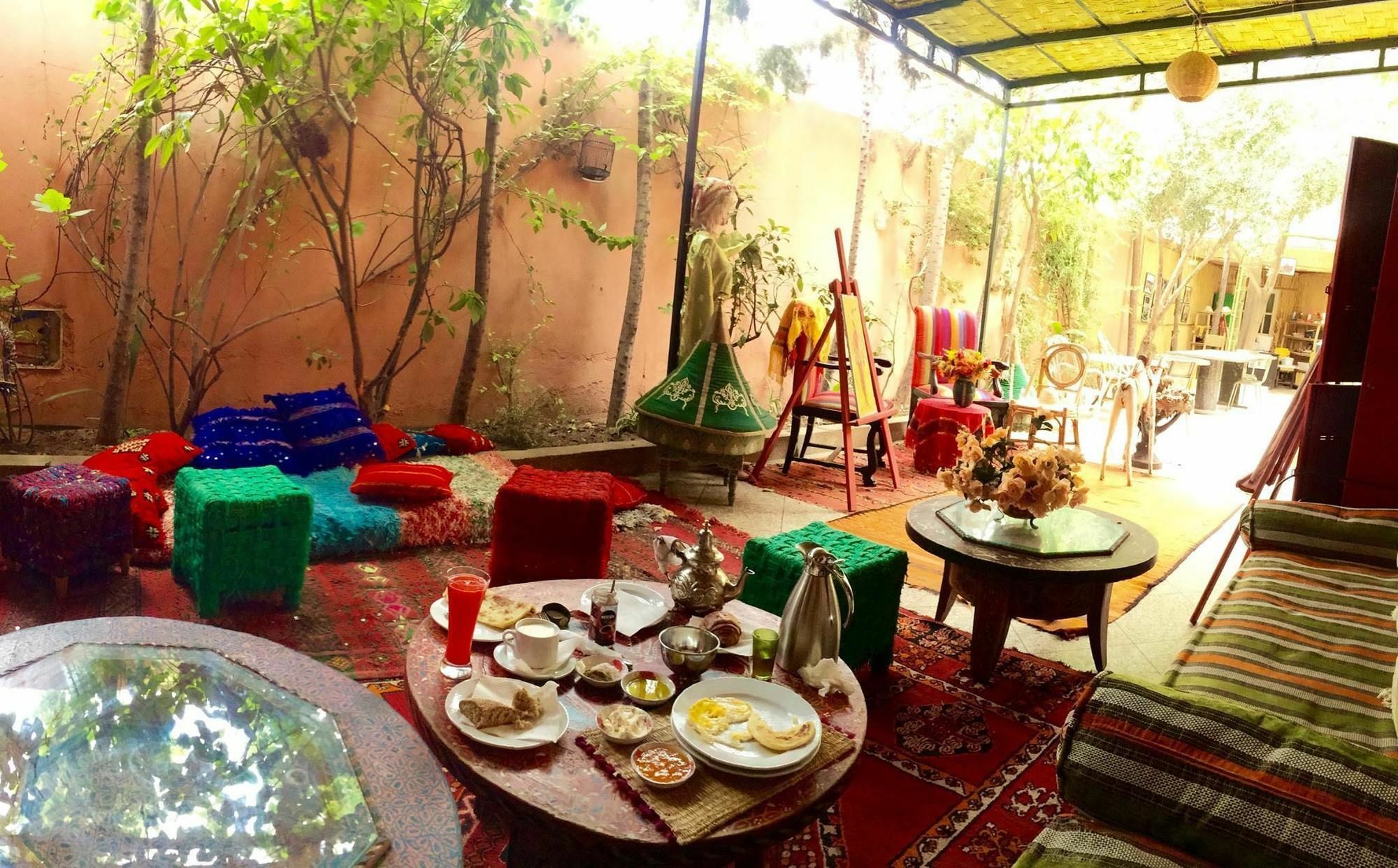 Hostel Villa Red City Marrakesh Exterior photo